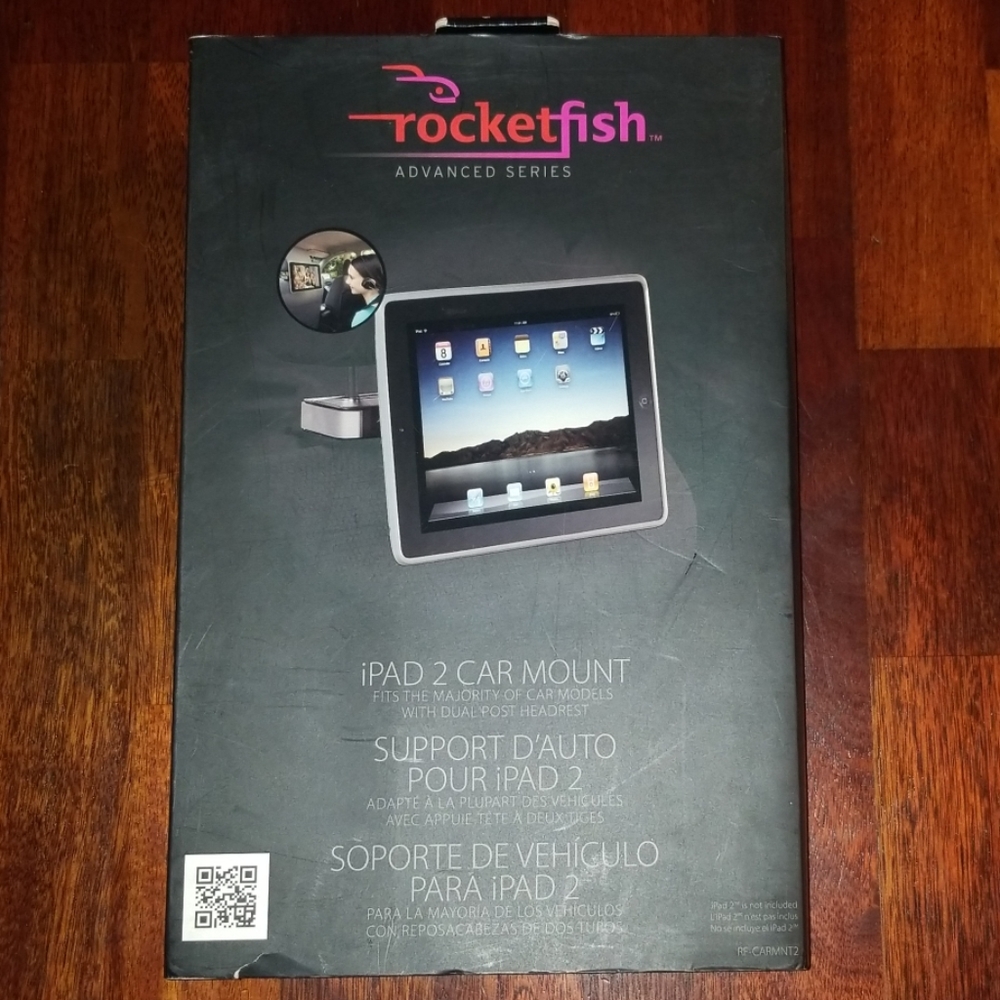 NIB Rocketfish Car Mount for iPad2